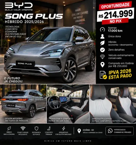 BYD Song Plus 1.5 16V Aut. (hibrido) 2026
