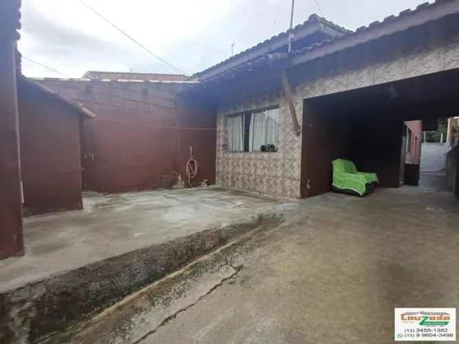 Casa para Locação em Peruíbe, Sao Joao Batista, 2 dormitórios, 1 suíte, 1 banheiro, 3 vaga