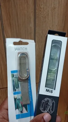 COMBO DE PULSEIRAS RELÓGIO MI5