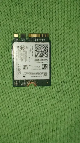 Placa Wi-Fi Intel Dual Band AC 3165 - Notebook (M.2)