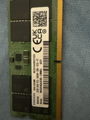 Memória RAM Samsung DDR5 32GB 5600MHz para Notebook - Alta Performance