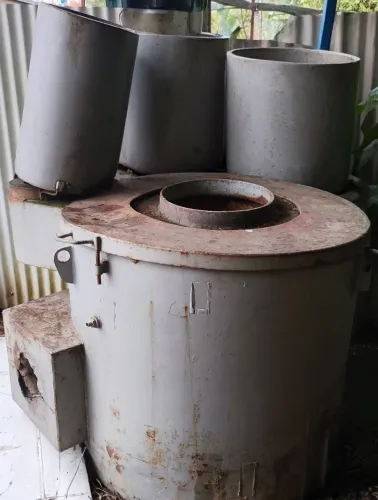 FORNO FUSÃO ALUMÍNIO