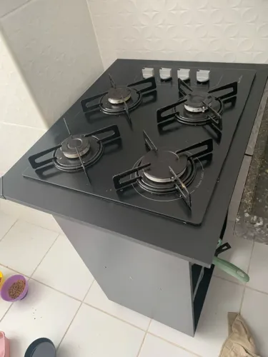 Fogão Cook Top já com balcão