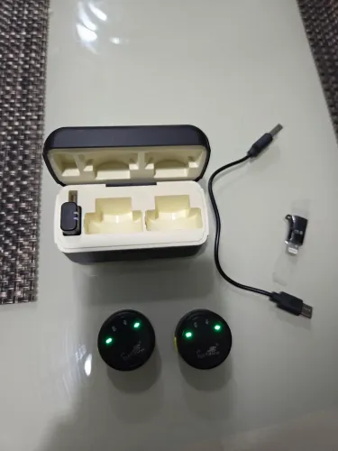 Microfone de lapela Eletro