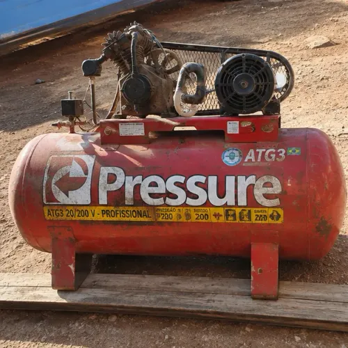 Compressor de Ar Pressure 200 Litros - Oficina / Uso Profissional