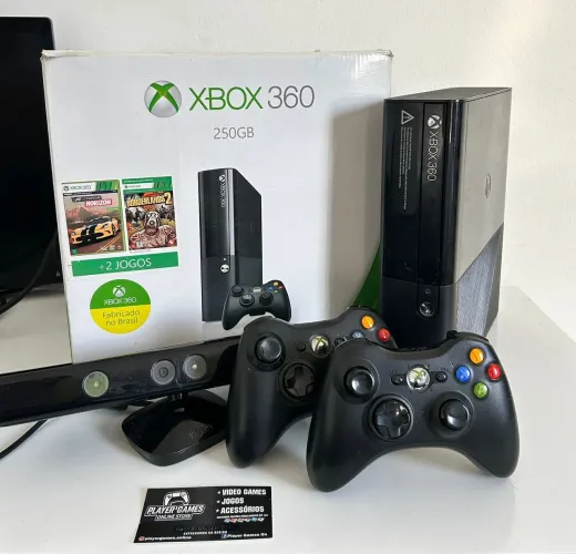 Xbox 360 Super Slim Desbloqueado Hd com varios jogosl!! (Aceito Cartão)