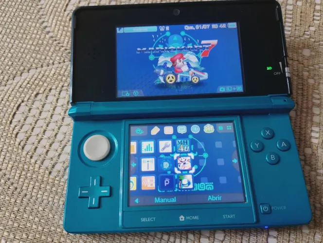 Nintendo 3DS Old Aqua Desbloqueado