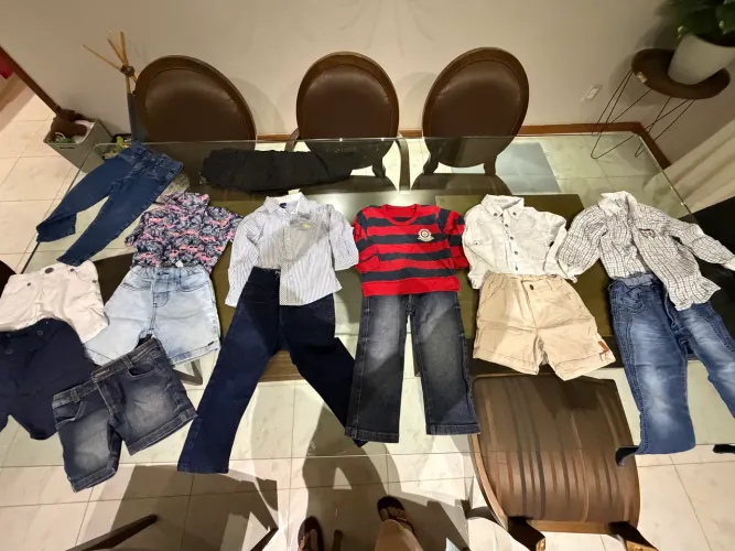 Lote de roupa menino 2 anos 15 peças
