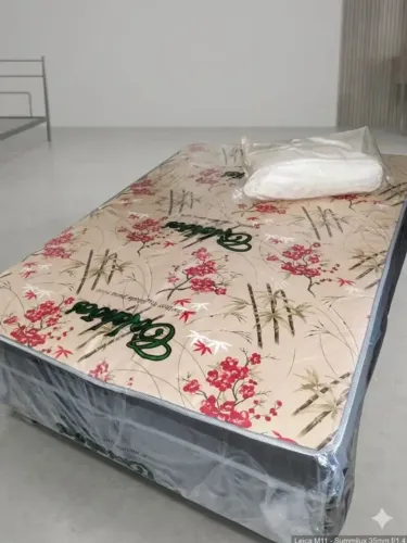 Cama Box casal 5cm de espuma acoplada - entrega gratis