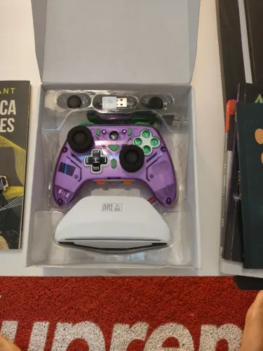Controle Wireless c/ base de carregamento *Novo
