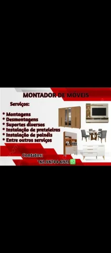 Montador de móveis-Especialista em móveis 
