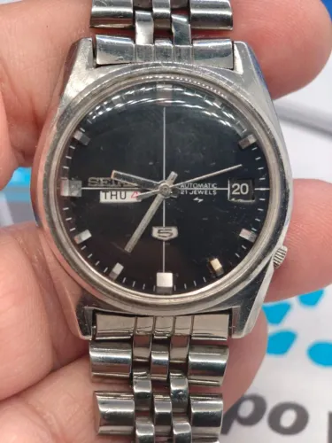 RELOGIO SEIKO 6119 2 janelas