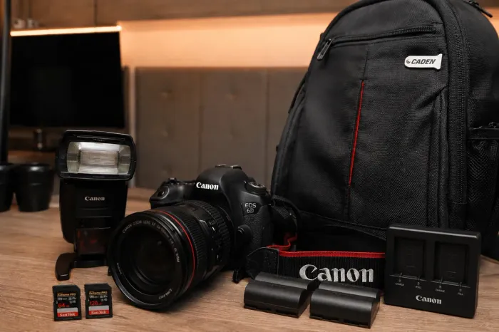 Canon 6D + lente 24 - 105