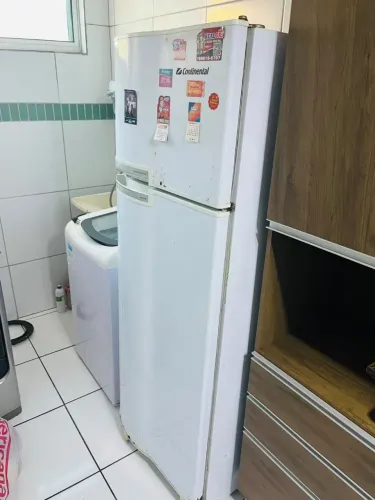 Geladeira Continental Duplex Branca - Funcionando Muito Bem!