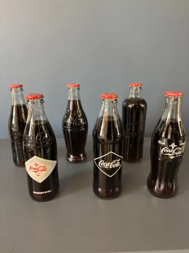 Coleção garrafas de Coca-Cola, bem conservadas