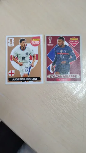 Figurinhas legends copa 2022 e 2026