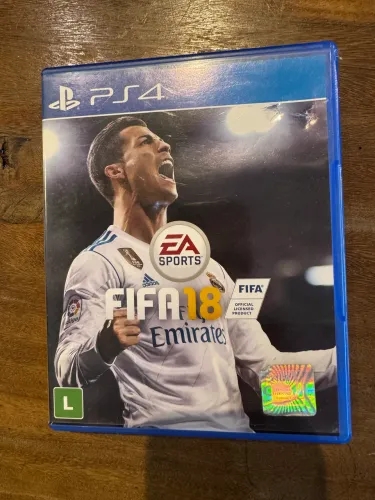 Jogo ps4 fifa 18 futebol