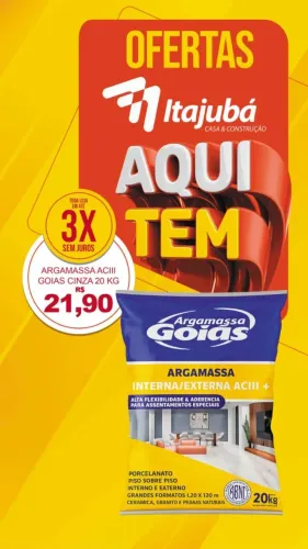 ARGAMASSA GOIAS
