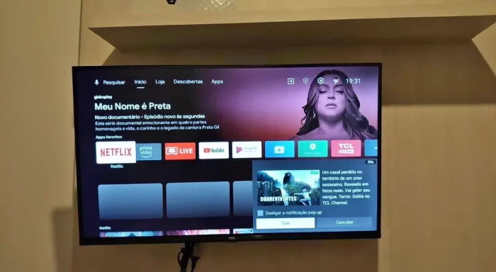 Smart TV Android TCL vendo ou troco