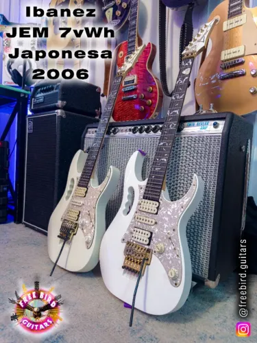 Ibanez JEM 7v wh / Japonesa / 2006 / Toda Original