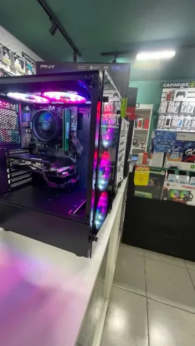 Pc gamer ryzen 5 3400G + rx580+16gb