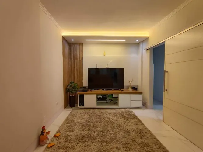 Apartamento de 3 dormitórios com suíte na Frente do Boqueirão, Santos  Financia e Aceita P