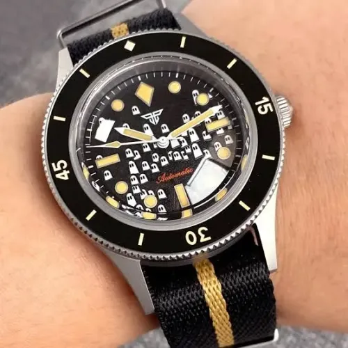 Relógio automático Tandorio miyota 8215 fifthy phantoms, novo, tipo blancpain