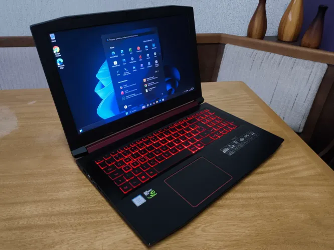 Notebook gamer Acer nitro 5, i5, NVIDIA GTX , SSD M2 de 480 GB mais HD de 1000 GB