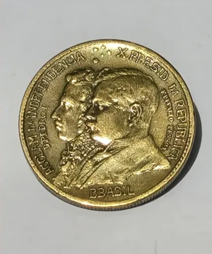 Moeda 1000 Reis 1922 BBASIL