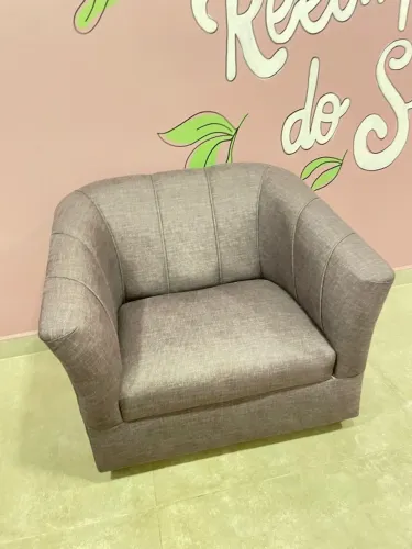 Poltrona arredondada