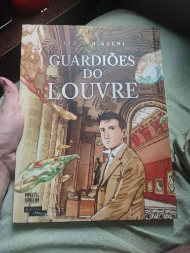 Hq Guardiões do Louvre Pipoca e Nanquim