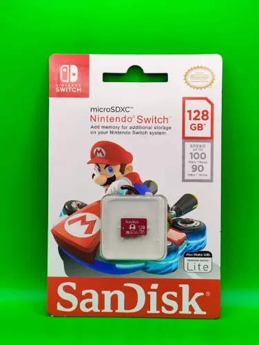 Micro SD 128gb Sandisk Nintendo Switch