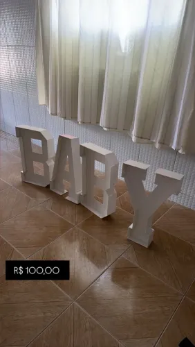 Nome baby chá revelação ou de bebê
