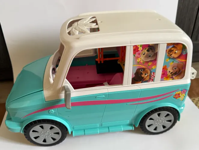 Carro Trailer da Barbie - cachorros 