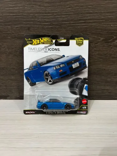 Hot Wheels Premium Nissan Skyline R34 Timeless