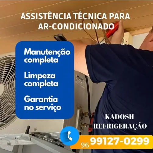 Limpeza, manutenção e concerto de central e ar condicionado .