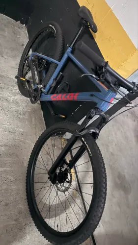 Bicicleta Caloi Explorer Sport Aro 29 16v 2024 Cor Azul Tam - 19