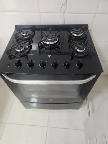 FOGÃO ELETROLUX 5 BOCAS MESA VIDRO MOD.76GS