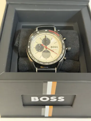 Relógio Hugo Boss 1514024 Masculino Cinza Silicone