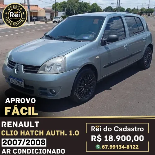 Renault Clio Authentique Hi-flex 1.0 16V 5P 2008