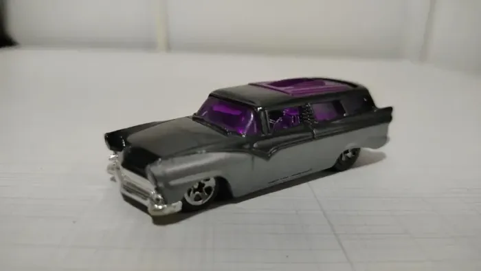 Miniatura 8 Crate Hotwheels 1/64 Preto