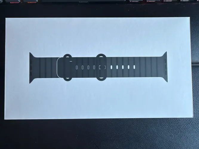 Pulseira translúcida preta Apple Watch Ultra 4