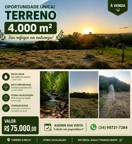 Terreno Ótima localização