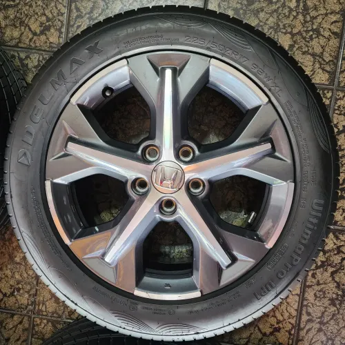 RODAS HONDA ZR-V ARO 17 5X114 ORIGINAIS E PNEUS 225/50