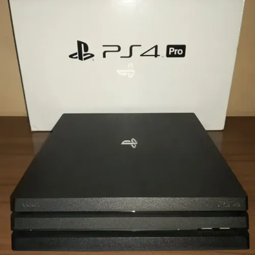 PS4 Pro 1TB + 1 controle + 2 jogos + Fone original.