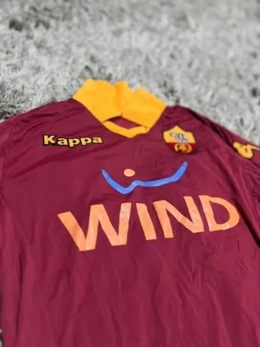 camisa kappa roma 2012/2013 manga longa - original de época - tamanho P