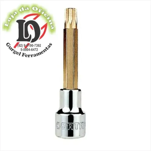 Soquete Multidentada Longa 1/2 x m12 x 100mm cab. gol G4 / G5 - SATA - R111024