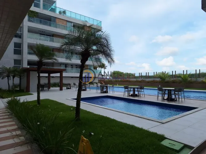 Viva o melhor de Areia Dourada, em Cabedelo, neste amplo apartamento de 238m² no Simm Brez