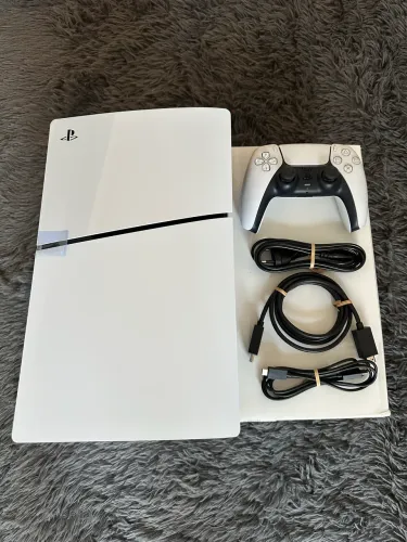 PlayStation 5 slim 1TB mídia física novo (versão 07.61)