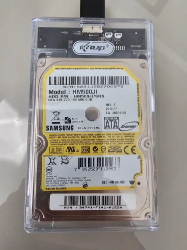 Vendo HD Samsung 500GB